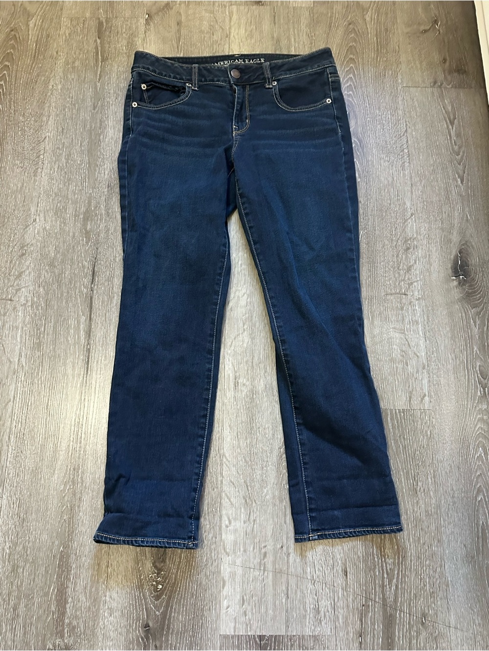 American Eagle Outfitters Navy Straight Leg Women’s Jeans
